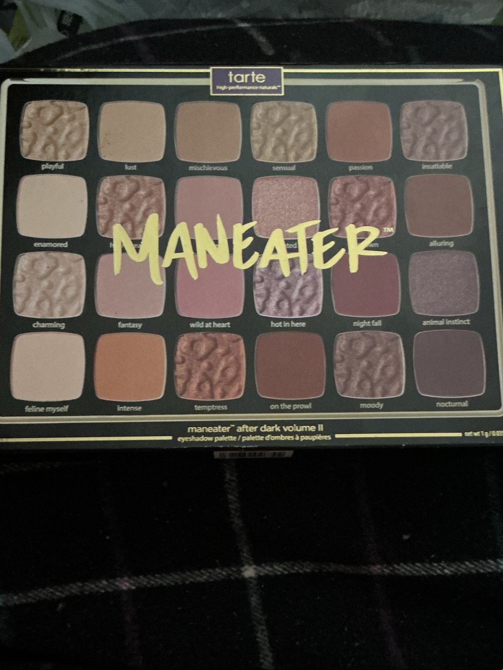 Tarte Maneater Eyeshadow Palette - Neutral, Pink, Plum & Gold Shades - Picture 7 of 9